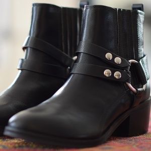 Steve Madden Black Booties